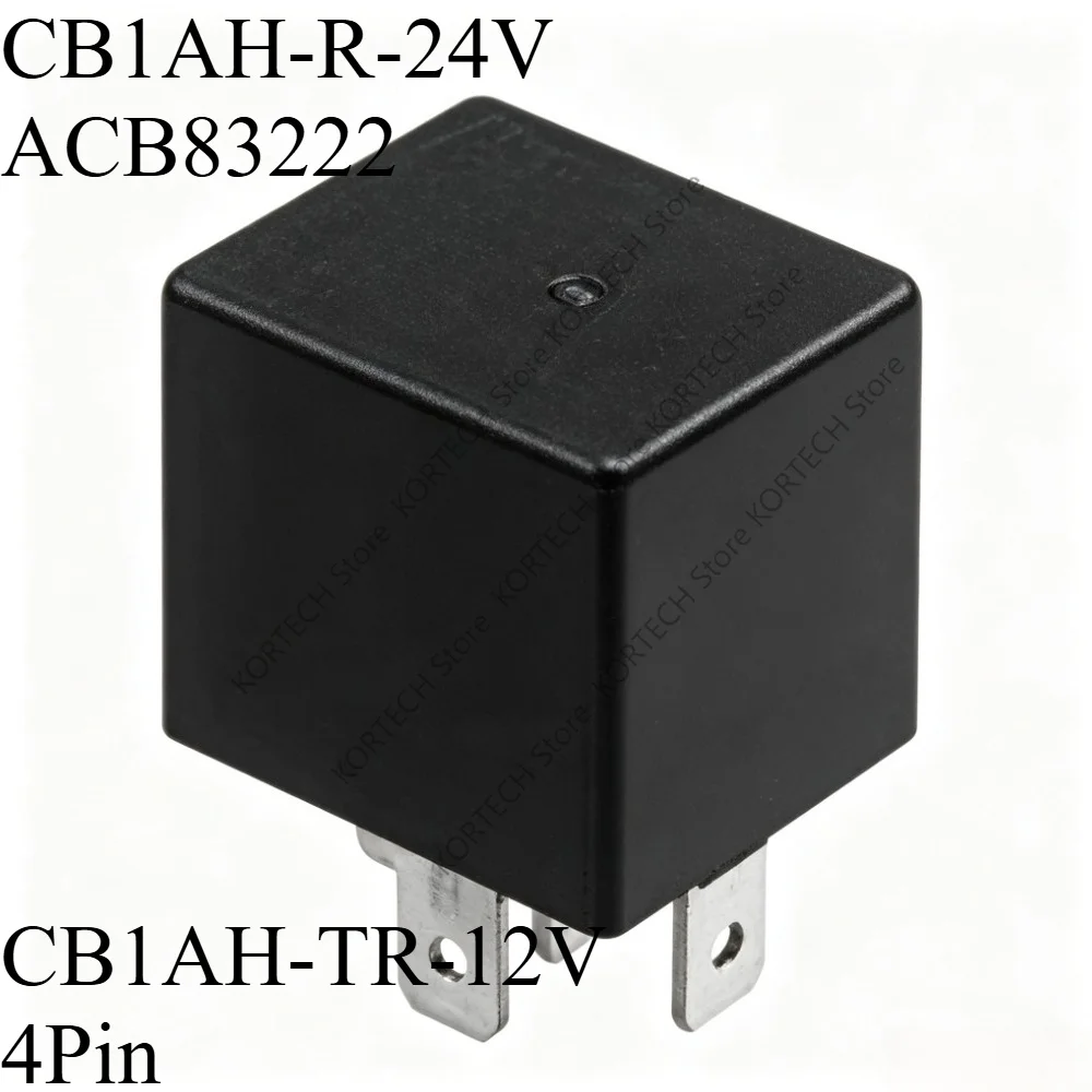 Original CB1AH-R-24V ACB83222 CB1aH-TR-12V 4Pin car air conditioning fan oil pump relay High power 70A12V 24V CB1aH electrom