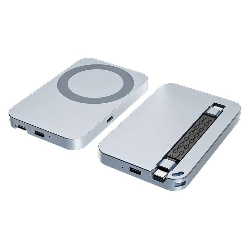 SSD magnetic clamping hard drive enclosure Compatible with laptops Mobile Phone tablet PC and game machine small and portable