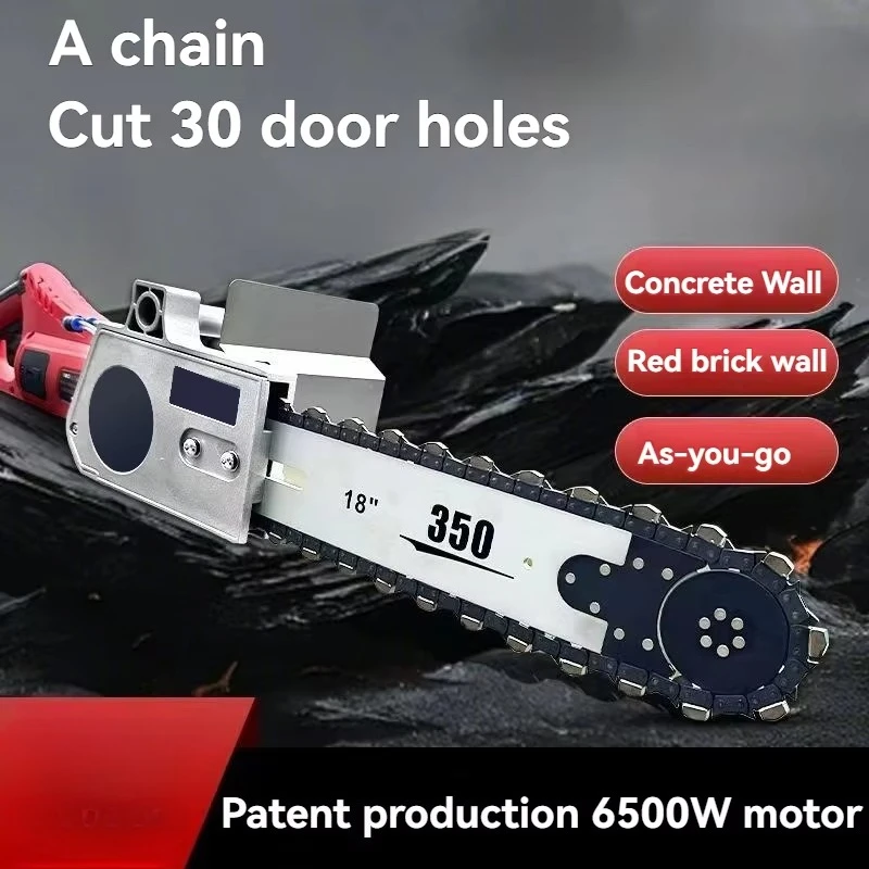 Handheld Concrete Cutting Machine Electric Cutting Concrete Chainsaw Diamond Concrete Chain Saw Wall Cutting Machine