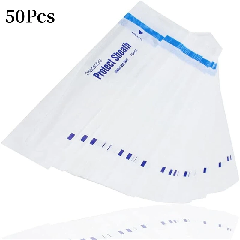 50pcs Camera Sleeve for Intraoral Sheath Cover Disposable for Intraoral Protective Sheaths