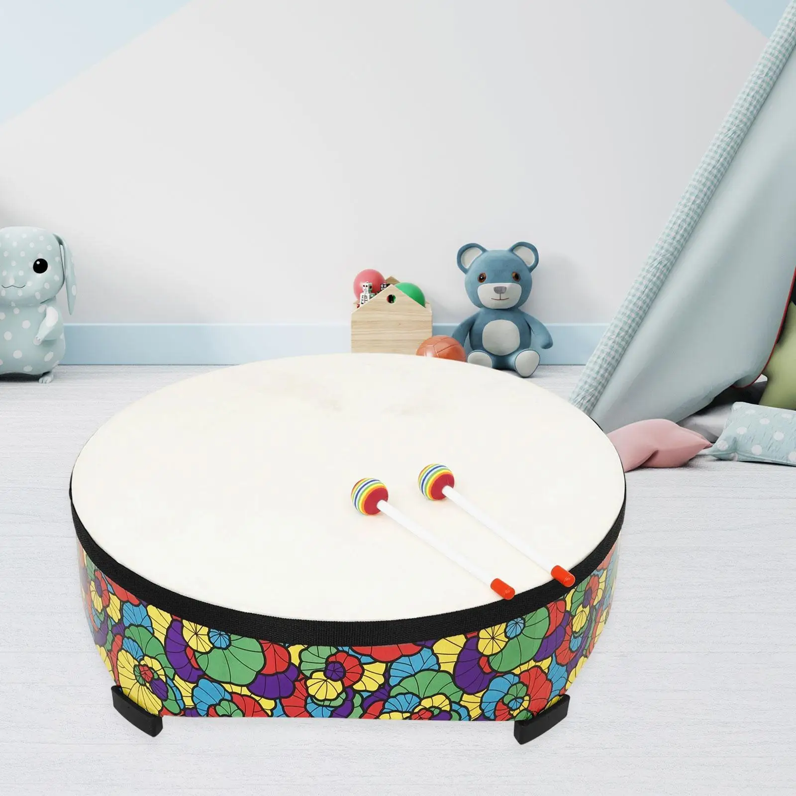 

Напольный барабан Tom 22,50 дюймов, обучающий детский барабан для детского танцевального фестиваля, подарок