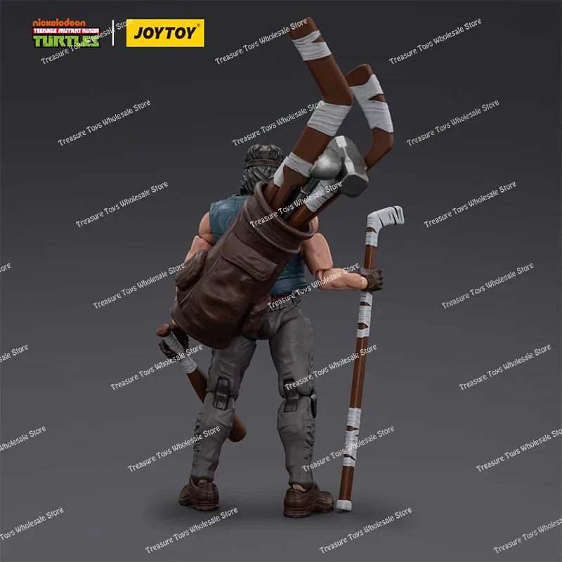 متوفر في المخزون JOYTOY 1/18 TMNT الشكل JT01147 كيسي جونز أنيمي عمل أرقام التماثيل نماذج اللعب الهدايا