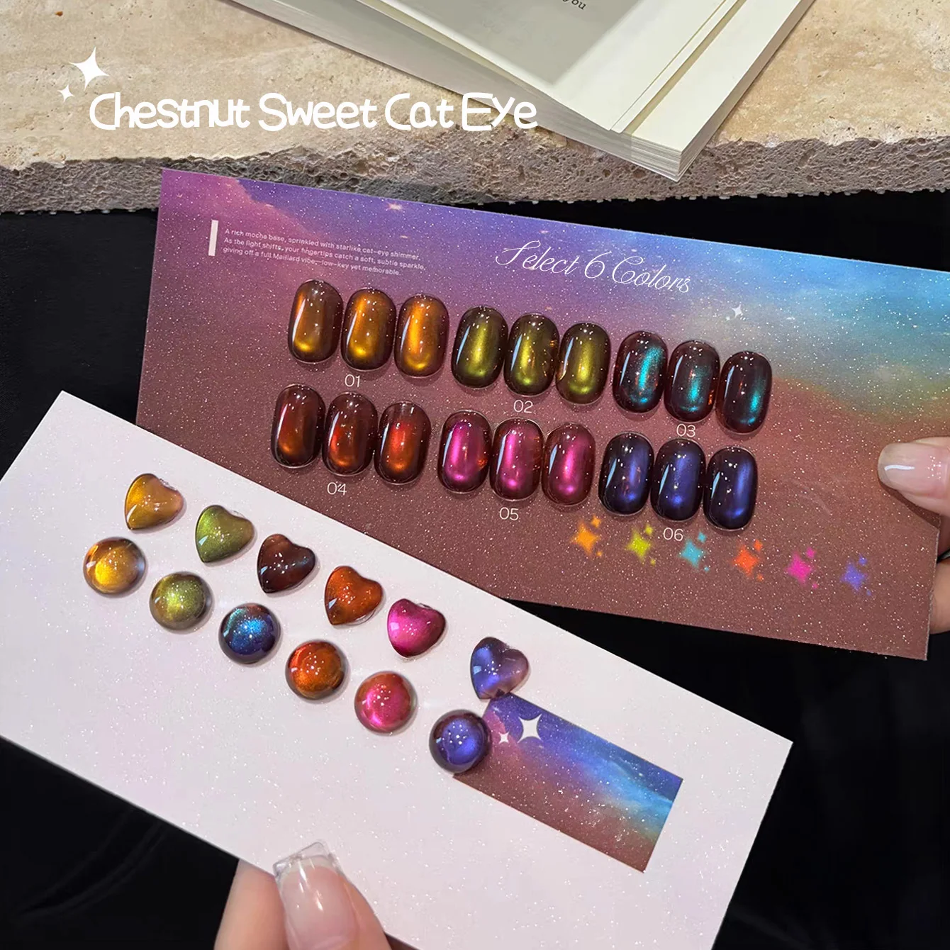 1pcs TC Popular Brown Blue Cat Eye 2026 Autumn Winter Whitening Brown Base Colored Light Cat Eye Gel Nail Polish Nail Art