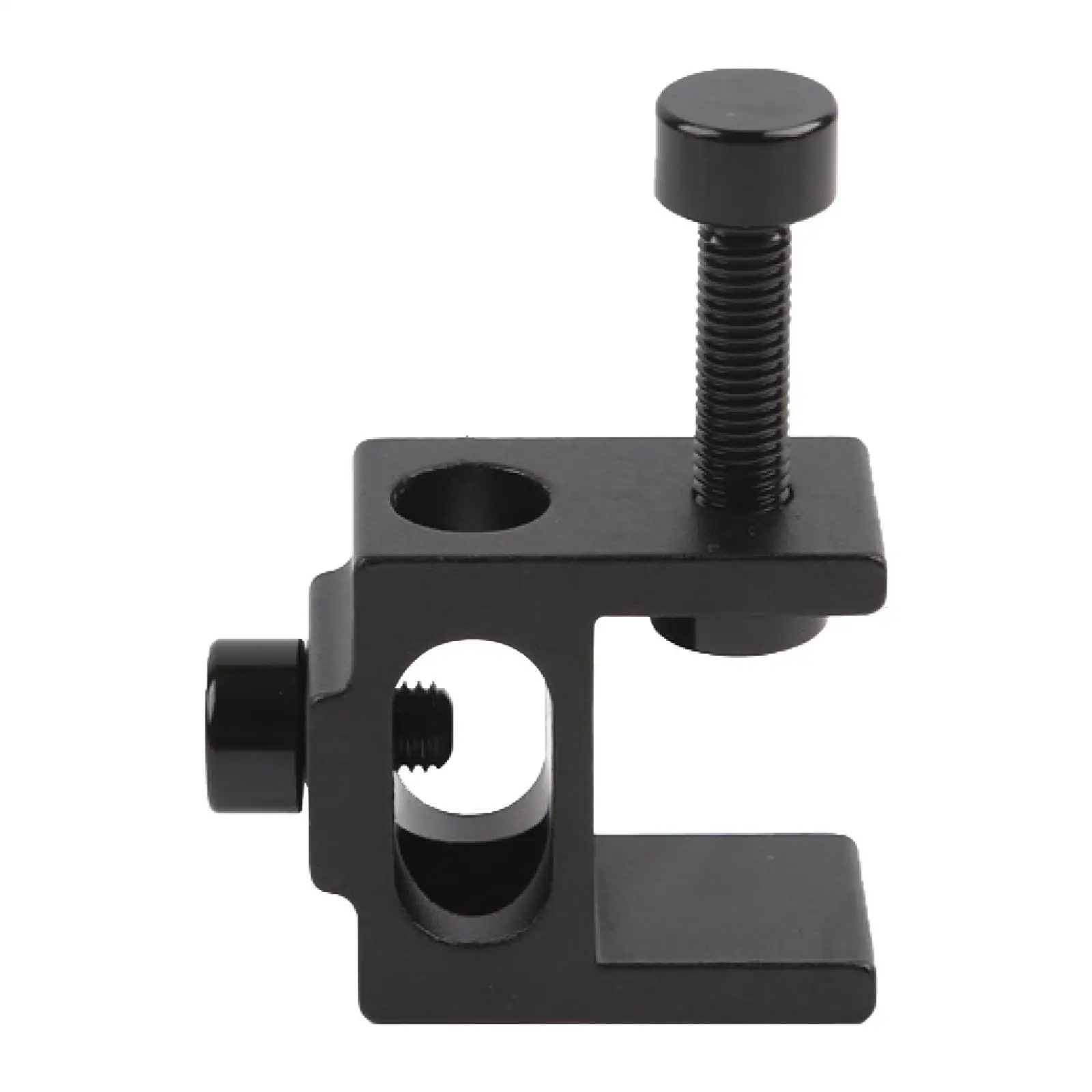 Deck Clamp Accessory Hiking Aluminum Alloy for Railings Posts Bannister Adjustable Clamping Distance 8-32mm Grooming Pole Clamp