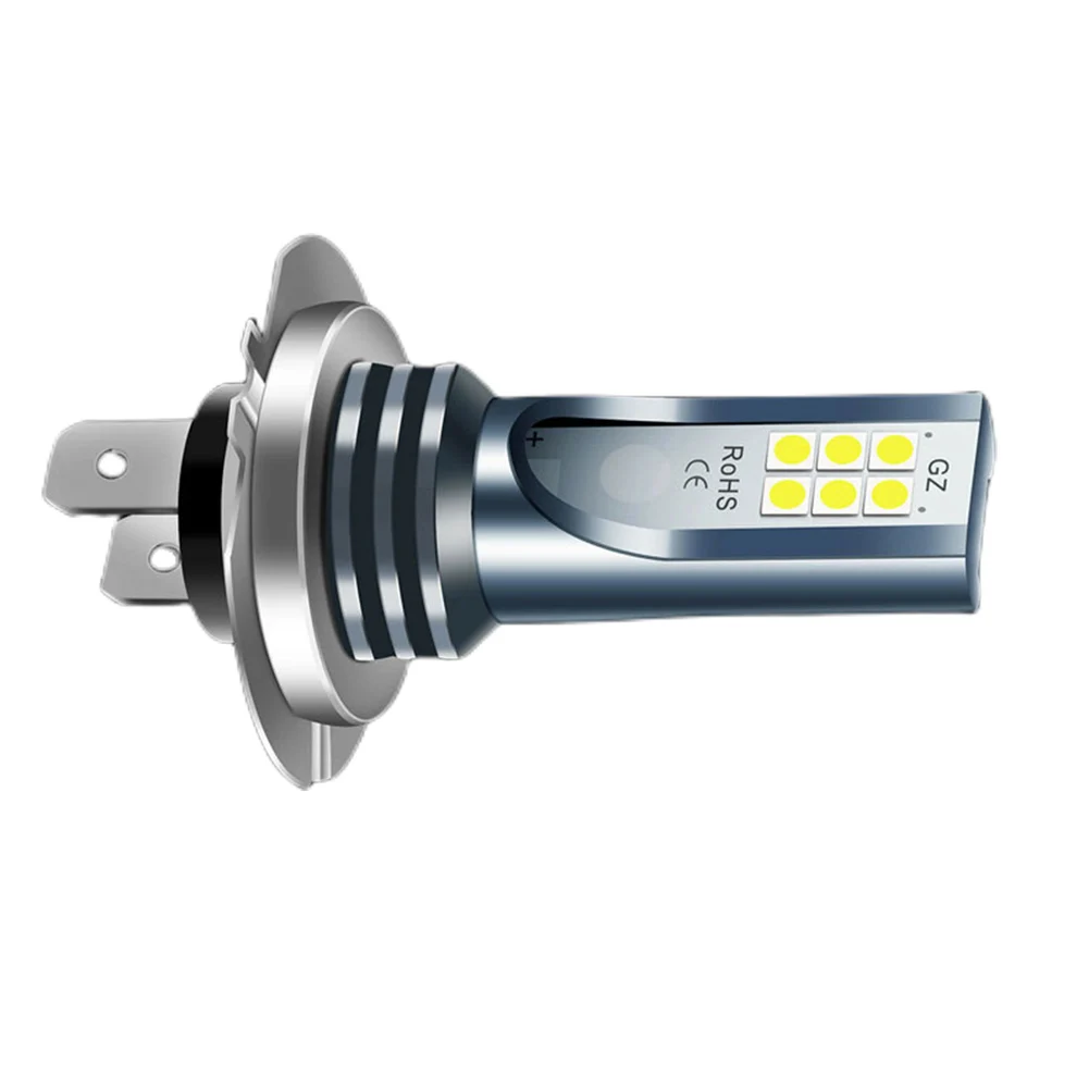 

H7 LED Headlight Bulb 12V 24V Auto Fog Lamp 30000LM Car High Low Beam IP67 Waterproof Super Bright White for Vehicle Accessories