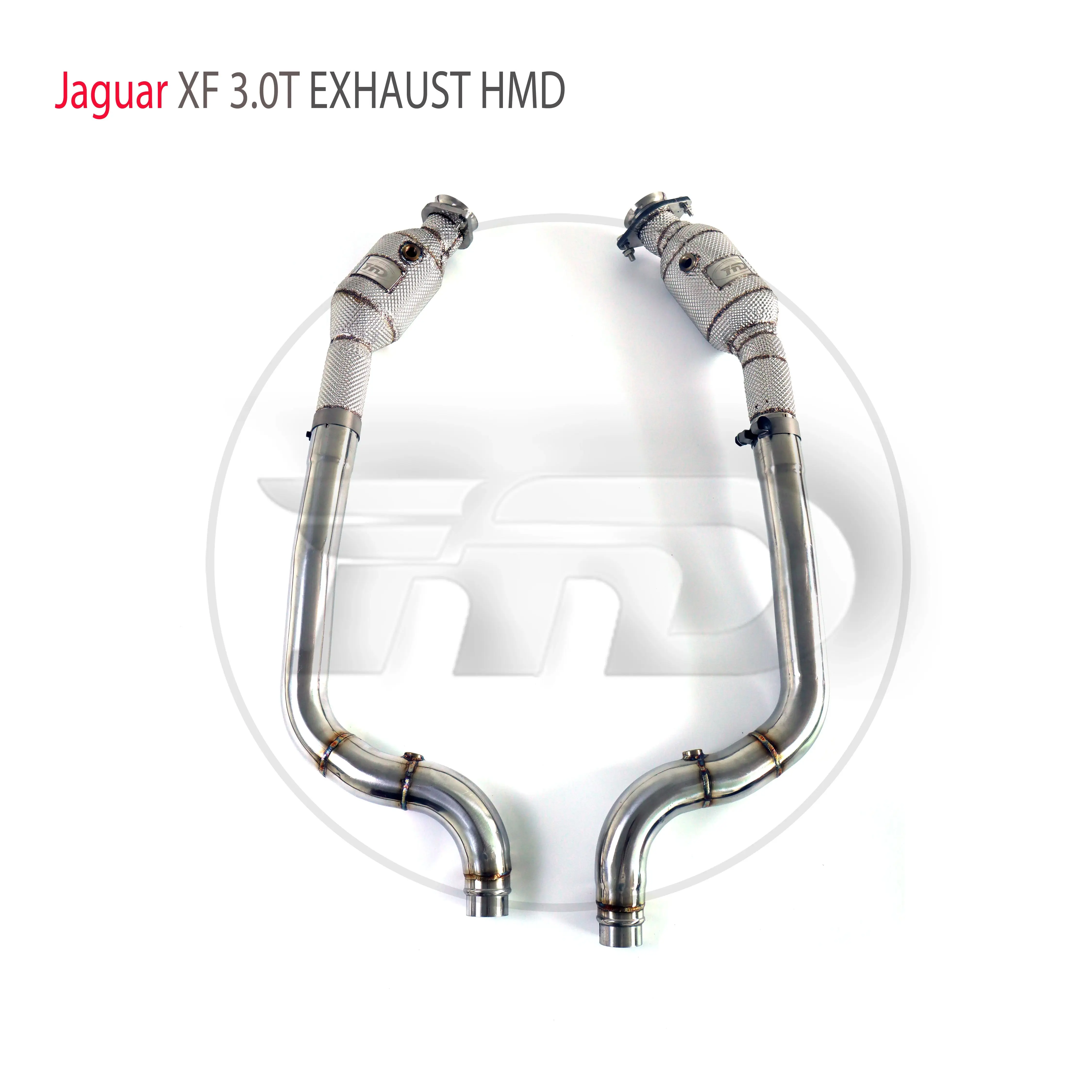 HMD Stainless Steel Exhaust System High Flow Performance Downpipe for Jaguar XF 3.0T Car Accessories With Catalyst