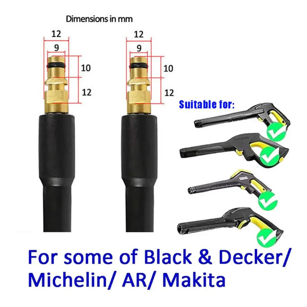 ل Karcher خرطوم الأنابيب الحبل 0.5-50 متر خرطوم غسالة الضغط K-سلسلة انقر المكونات موصل سريع تنظيف تمديد خرطوم خرطوم المياه