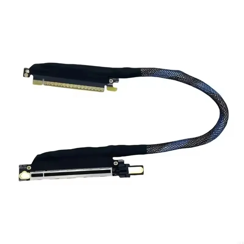 

Flexible PCIE 5.0 X16 Extension Cable for GPU Graphics Card Ensuring Fast Speed