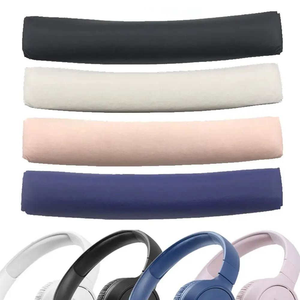 1 Pair Soft Leather Headphone Foam Headband Cushion Cover Replacement Ear Pads For JBL Tune600 T450 T450BT T500BT JR300BT