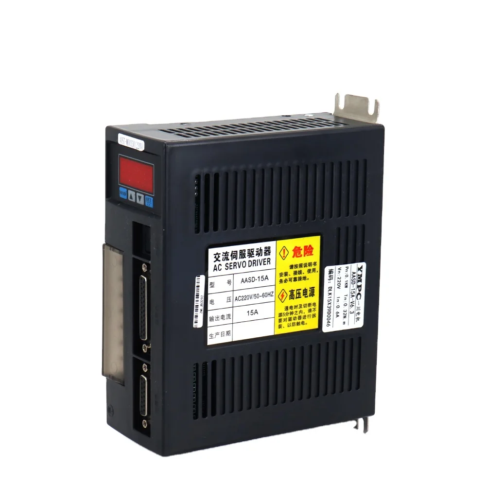 

AC Servo Motor Driver 100W 0.32N.M 0.6A 40ST-M00330 AC Motor Matched Servo Driver AASD 10A