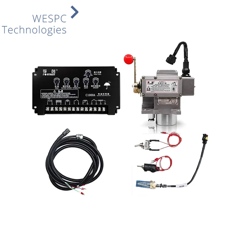 Original FORTRUST Generator ESC Waterproof Damper Actuator ESG1000C1-F3 ESC Full Set