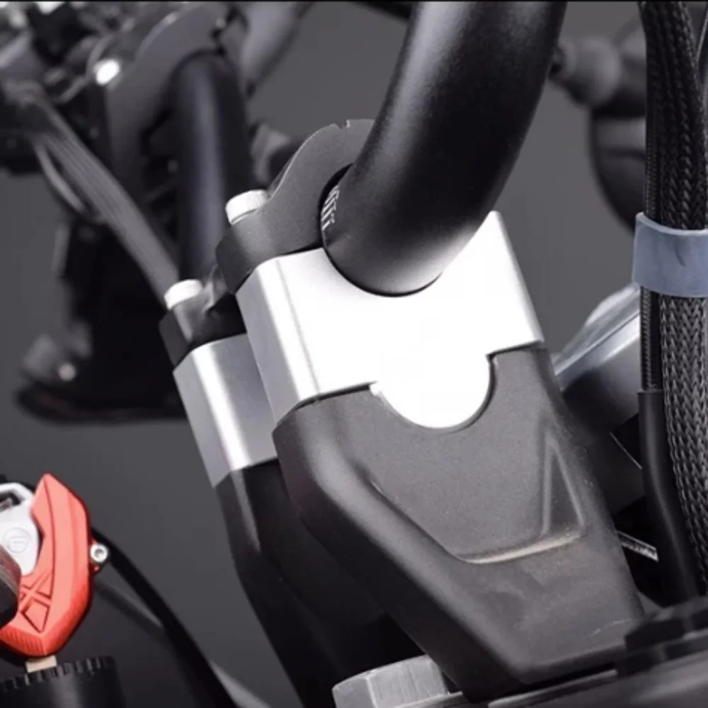 Compatible with ZONTES 125C modified handlebars, extend handlebar height by 3cm, KD150C handlebar riser accessory.