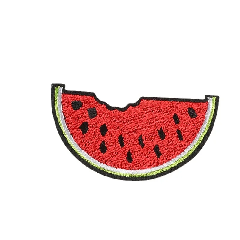 FZdiy Patches for Clothing Lovely Fruit Pineapple Lemon Watermelon Thermoadhesive Patch Iron on Patches Embroidery Applique