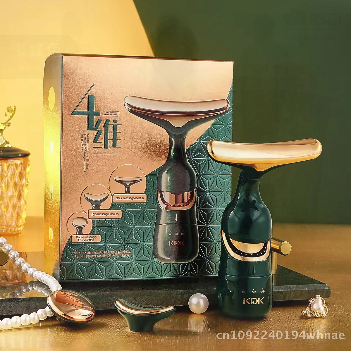 KDK – Instrument de beauté multifonctionnel quatre dimensions, outil de Massage de levage et de serrage des vibrations ultrasoniques pour usage domestique