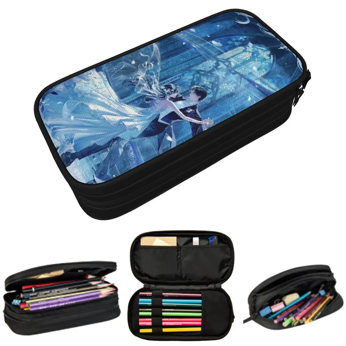 

Love And Deepspace Zayne Game Pencil Case for Boy Girl School Pen Box Pencil Bag Stationery Supplies Pen Holder Bag