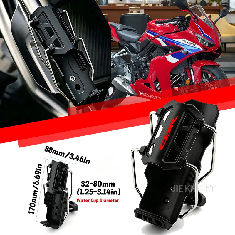 FOR CBR600 F2 F3 F4I CBR 929RR 125 125R 300 400RR 1100XX Motorcycle Foldable Water Holder Bottle Bracket Drink Cup Holder