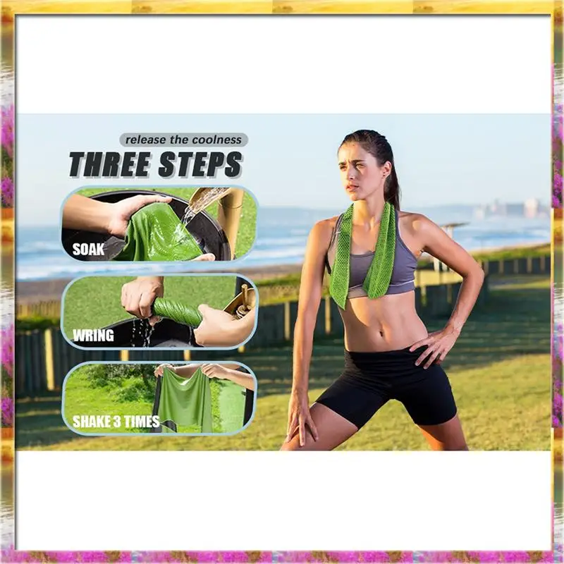 

Y30A Cold-Feeling Sports Towel, Quick-Drying, Outdoor Cooling, Cold Towel, Fitness And Running Sweat-Wiping Ice Towel