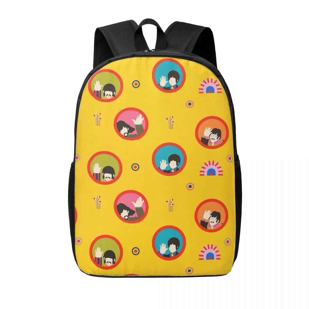 

Colorful Submarine Pattern Woman Backpacks Boys Girls Bookbag Students School Bags Portability Laptop Rucksack Shoulder Bag