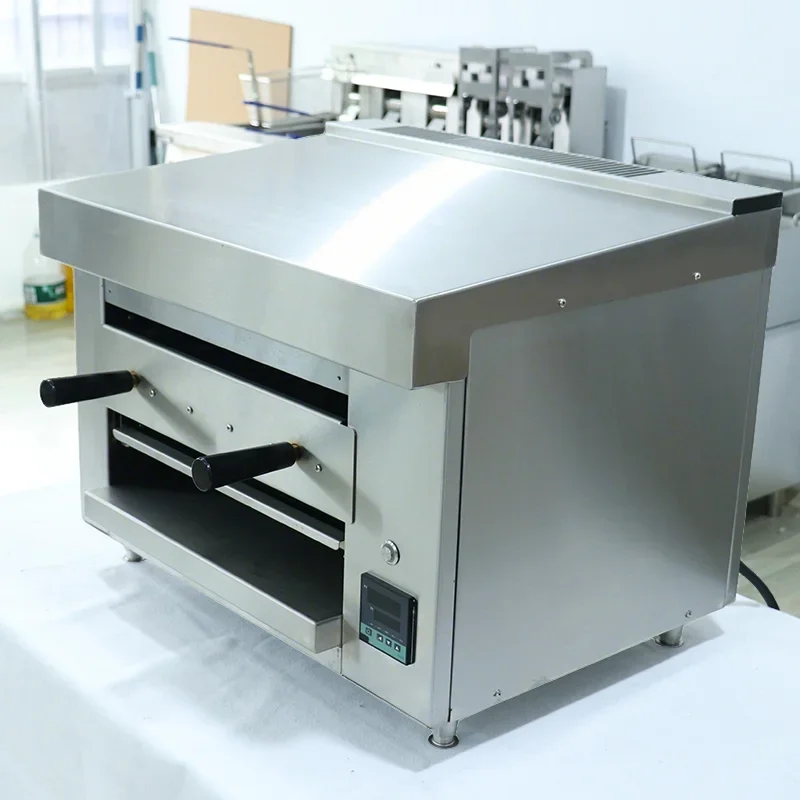 800℃ High Temperature Commercial Electric Steak Grill, Professional Searing Broiler for Restaurant Steak Preparation