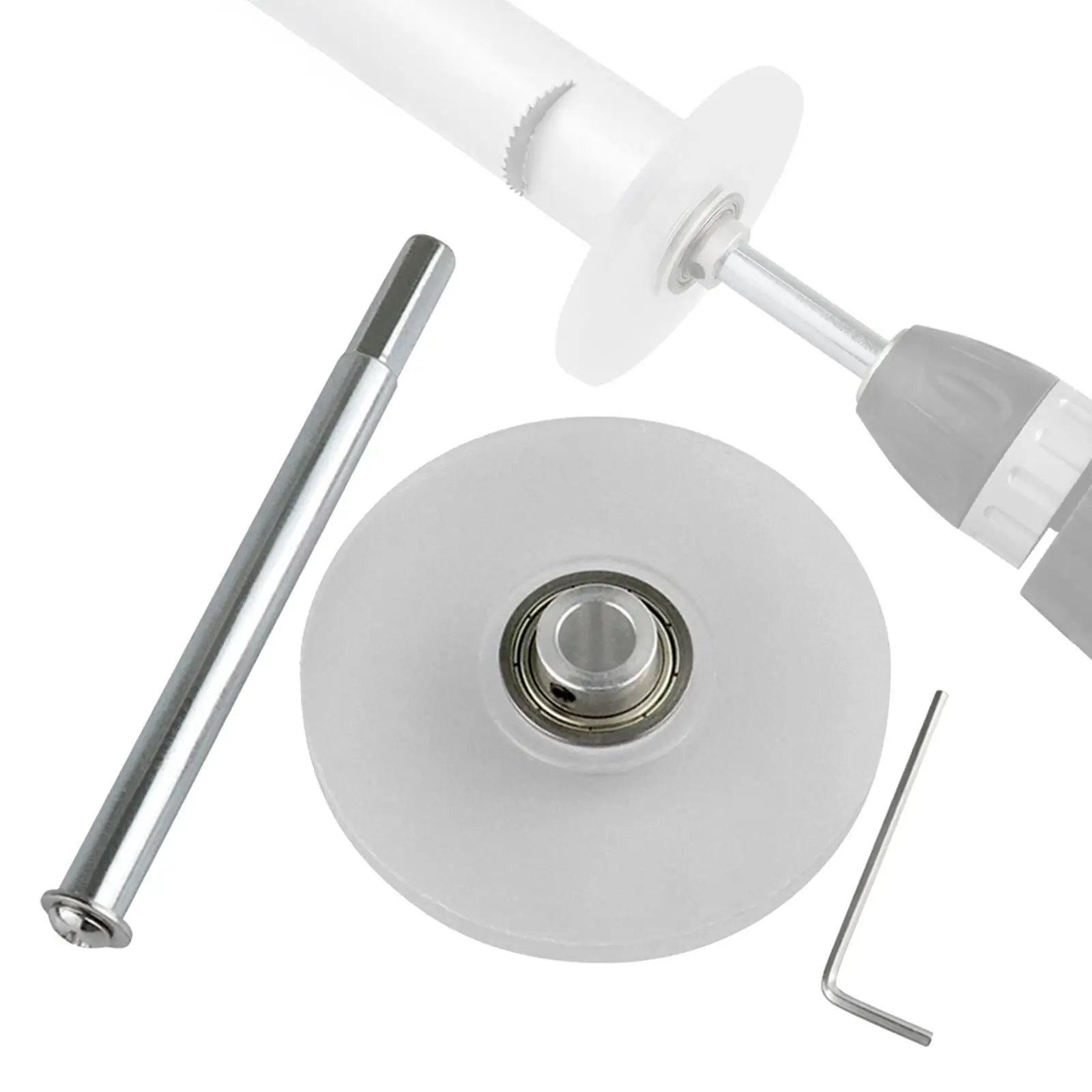

Pipe Cutter Guide Tool Professional Wear Resistant Accurate Cutting Practical Accessories PVC Pipe Cutter Positioner for Repair