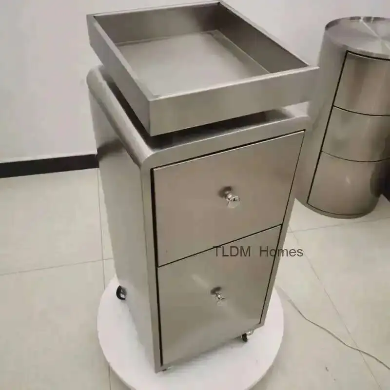 

Metal Hair Salon Trolly Hair Salon Beauty Salon Trolly Dressing Commercial Werkzeugwagen Beautiful Furniture YN50ST