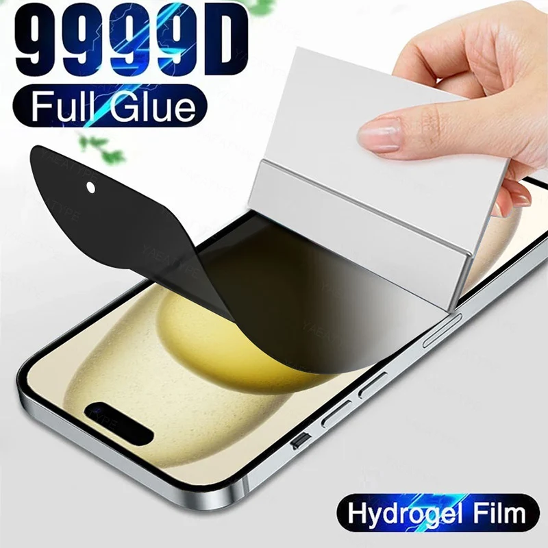 Privacy Hydrogel Film Screen Protector For Vivo V29 Y27 V29e V2303 Y78m Y78+T1 Y77t