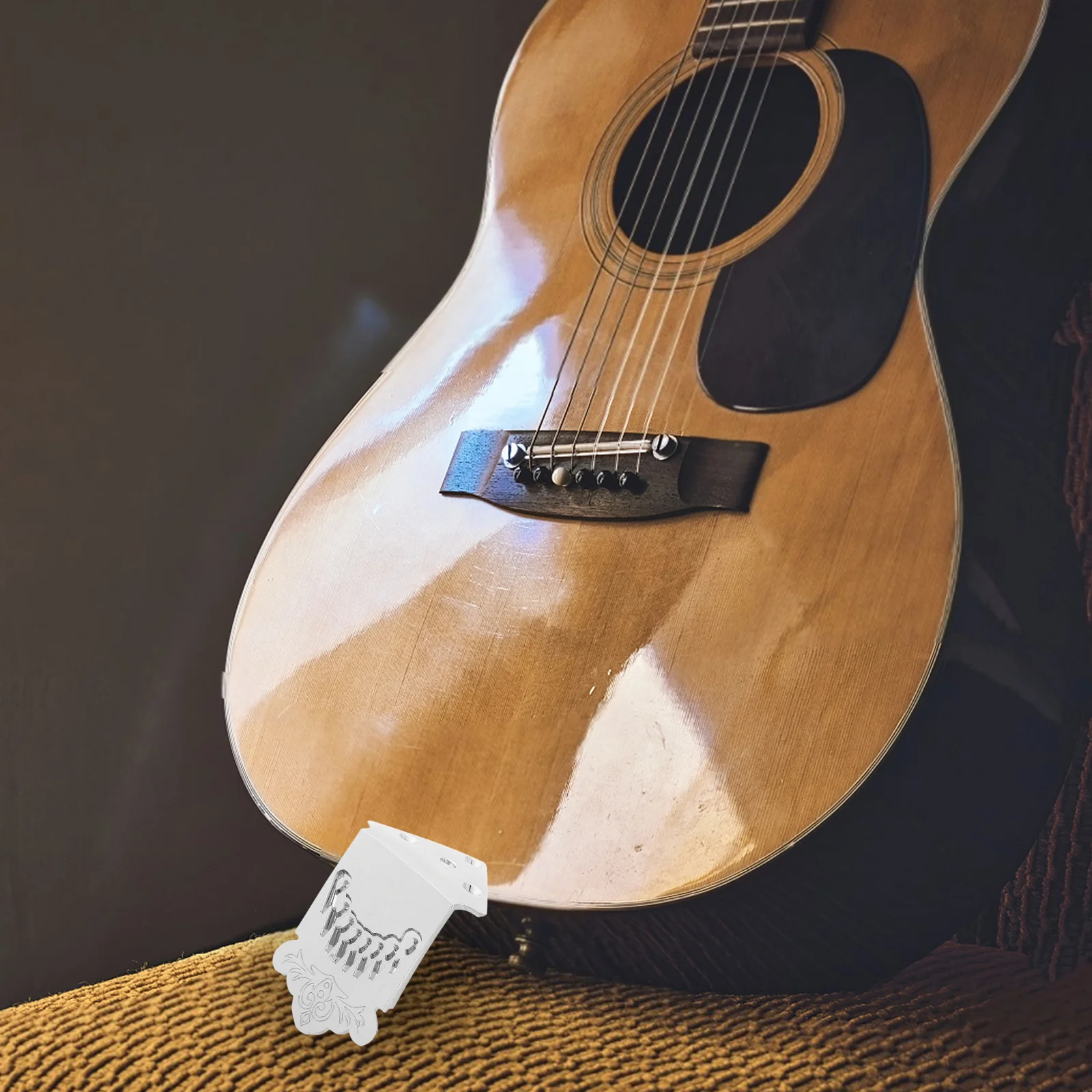 

1 set Arrowhead Tailpiece For 8-String Mandolin Metal Bridge With Screws Mandolin Accessories Guitar Parts Instrument Repair