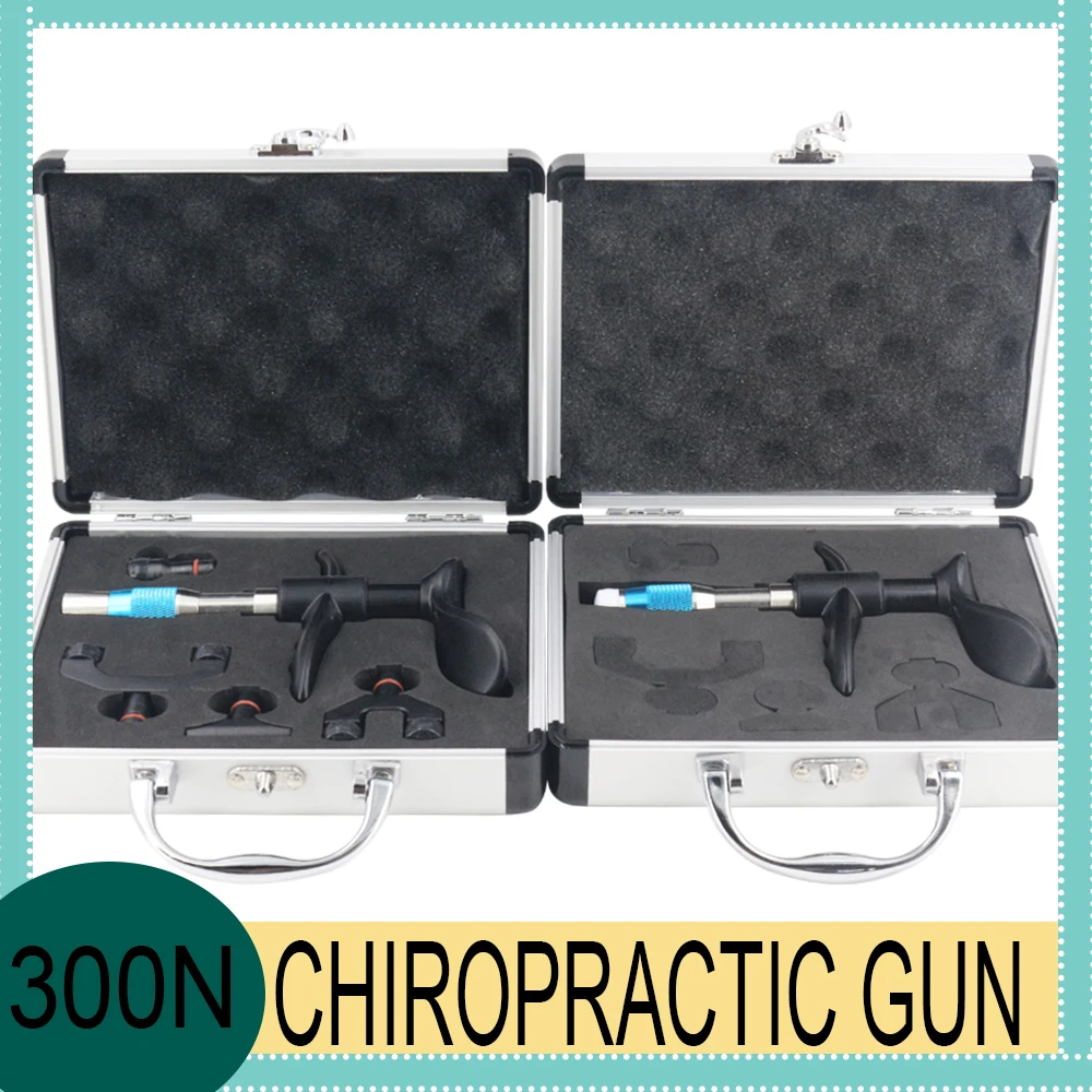 

Portable Manual Spine Correction Gun Body Massage Therapy Machine 10 Levels Adjustable Spinal 300N Chiropractic Adjusting Tool