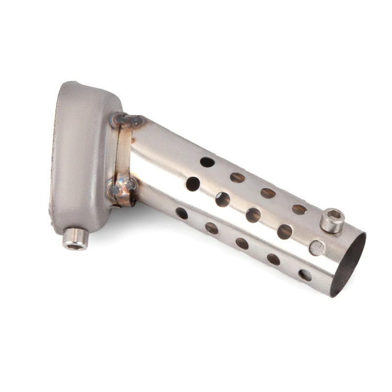 Universal Front Mid End Catalyst DB Killer For Motorcycle Exhaust Muffler  Noise Sound Eliminator