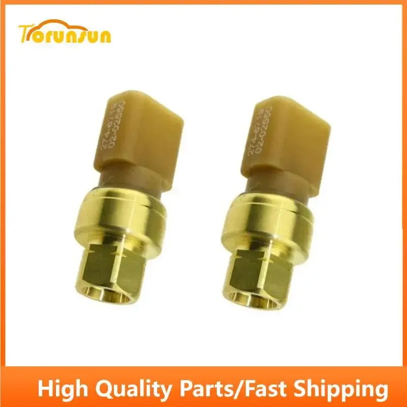 

2PCS Oil Pressure Sensor 274-6719 fit For Caterpillar C15 C175 C175- C27 Engine