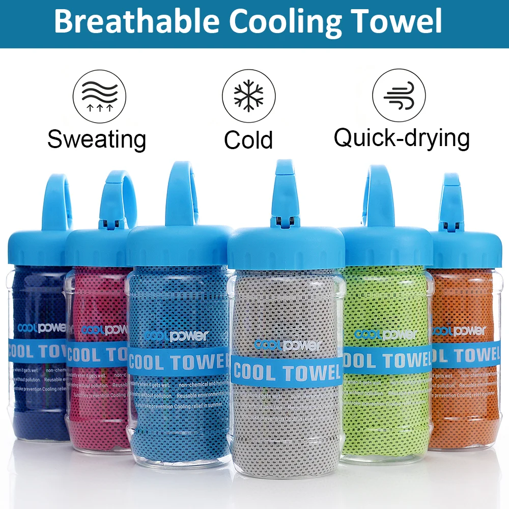 Pilates Yoga Towel - Breathable Chill Cooling Towel Ultra Soft