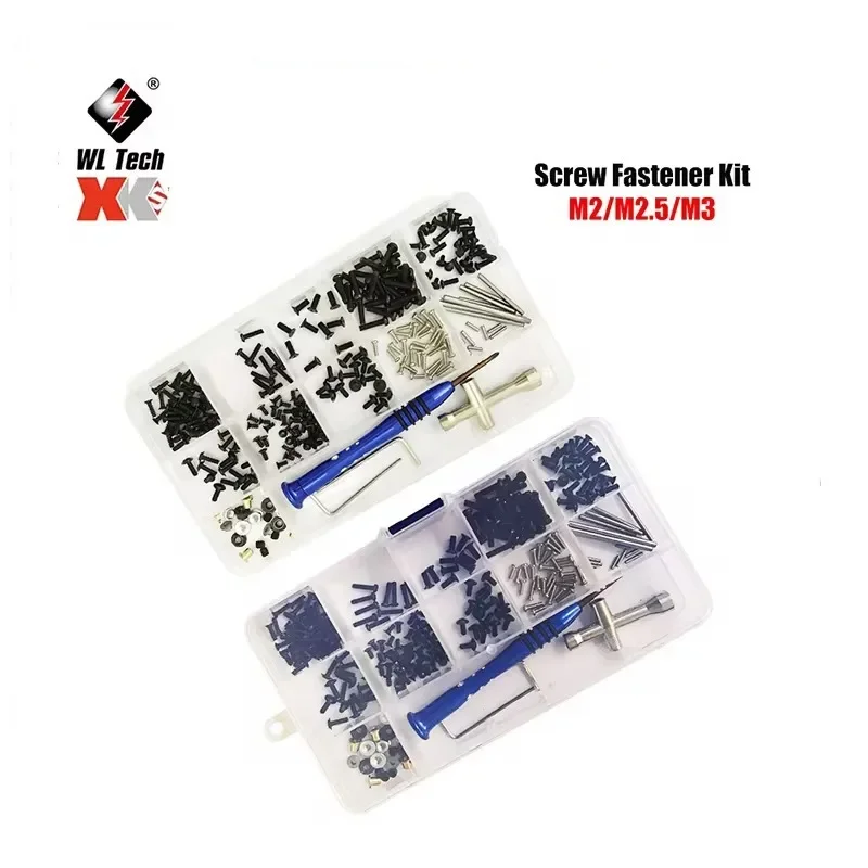 WLtoys 124007 1/12 RC coche repuestos originales juego completo carcasa de coche amortiguador neumático perro hueso Motor receptor diferencial