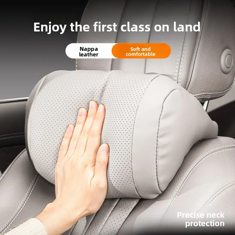 Appuie-tête de voiture luxueux - Offre un soutien pour le cou et la taille, est confortable et respirant sans pression.