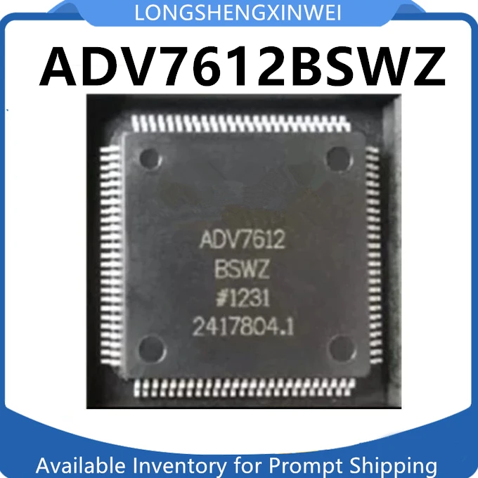 1PCS ADV7612BSWZ ADV7612 Packaged LQFP100 Video Processing Chip New Original