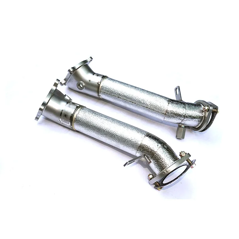 

Head Section High flow Pipes Exhaust Pipes branch downpipe Exhaust Pipe with catalyst for Nissan GTR35 Car