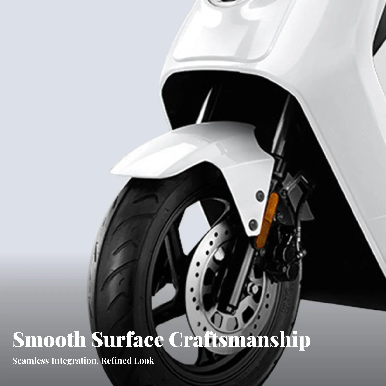 Electric Scooter Front Mudguard Easy Installation Front Wheel Mudguard Kickscooter Tire Spray Guard High Strength Vehicle Part