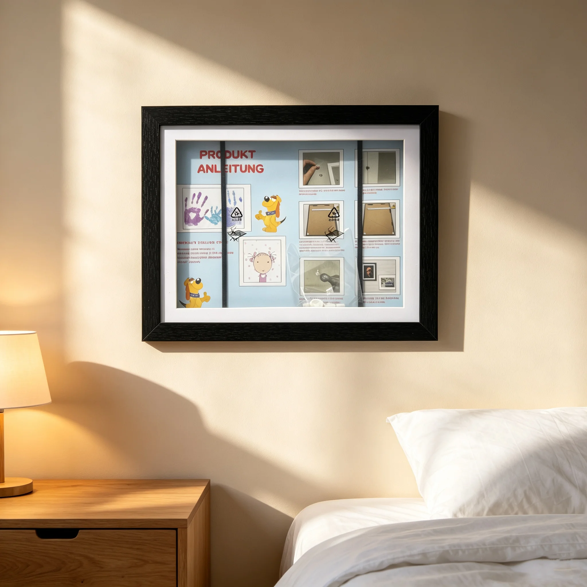 Flip Up Photo Frame Children's Drawing Display Frame Wall Hanging for Living Room Decor Home Decorative Kids Art Picture Frame