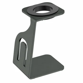 HTMCK Metal Watch Charger Stand, Dark Green Desktop Charging Holder with Round Charging…