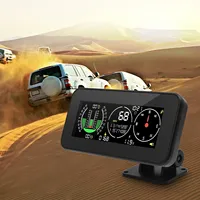 M60 HUD Digital Speedometer, M50 Inclinometer with GPS, Speedometer, Compass for Offroad Accessories, 4x4 On-board Computer