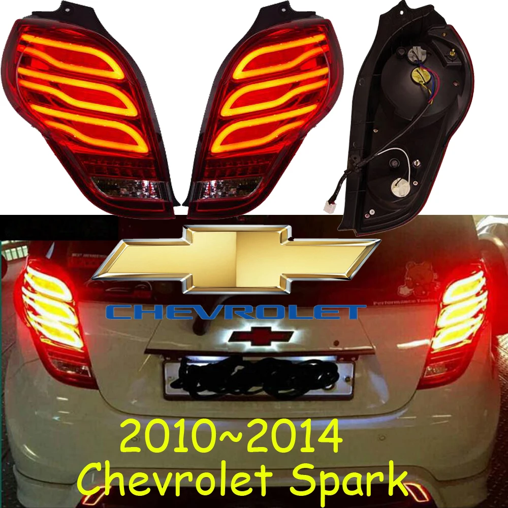 2010~2014y tail light for Chevrolet Spark taillight LED car accessories Taillamp for spark rear light fog