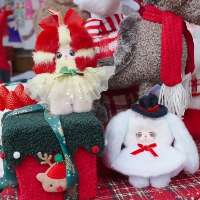 Nueva caja ciega de felpa Liila Christmas Miracle Series, caja sorpresa de muñeca Kawaii, regalos de Navidad personalizados para niñas, juguete colgante misterioso