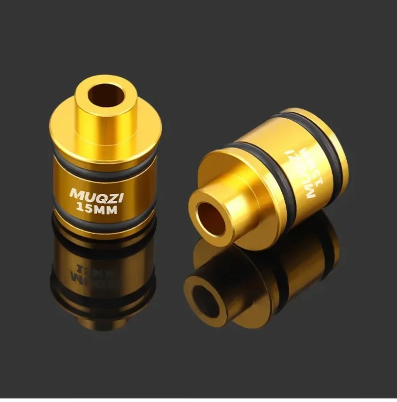 MUQZI 2 Stück Steckachse auf Schnellwechseladapter 15/12 mm auf 9 mm Umwandlung für Fahrradräder Nabe – Detail 5