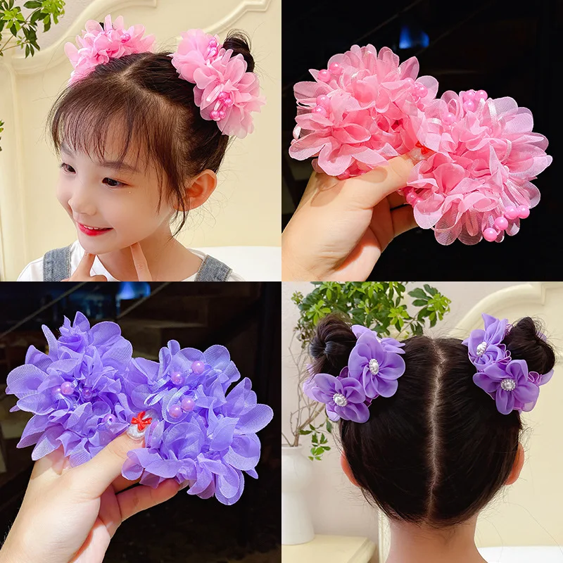 20 Elastici Per Capelli Con Pompon Soffici Colorati, Accessori Carini Per Neonati E Ragazze, Per Codini E Trecce, Morbidi E Delicati, 0.6 Cm Di Pompon