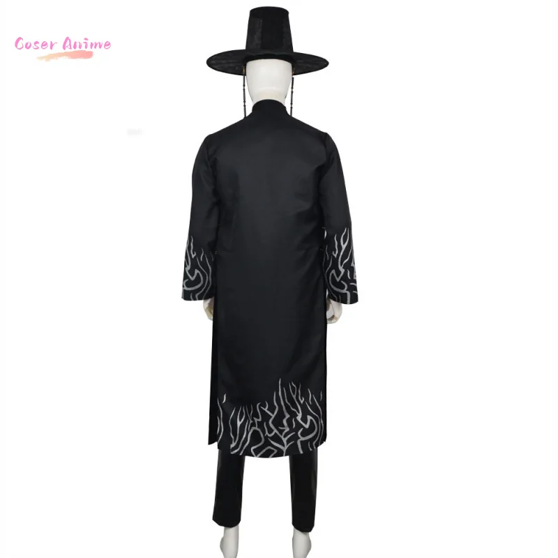 KPop Demon Hunters Saja Boys Jinu Cosplay Costume Uniform Halloween Carnival Party Christmas Play Role Clothes Clothing