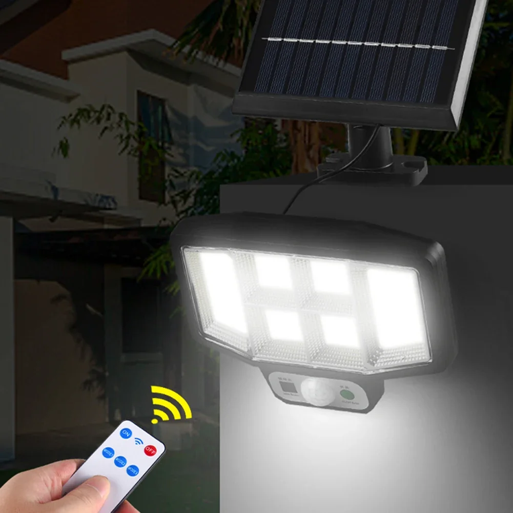 Luces LED solares para exteriores, luz con Sensor de movimiento, impermeable IP65, para decoración de jardín y patio, 161