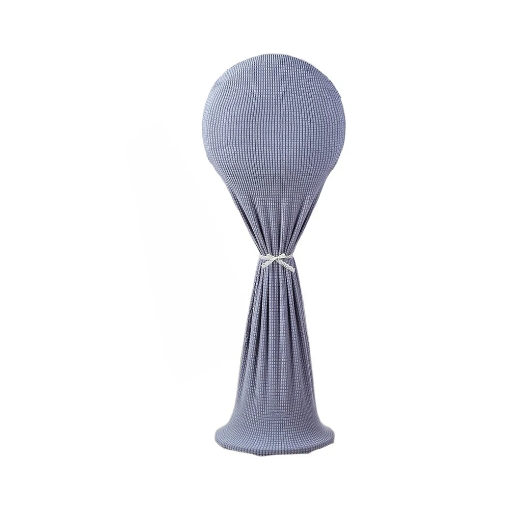 Polyester Floor Fan Cover with Knitted Texture and Elastic Collar Designed for Full 360 Degree Protection and Durability