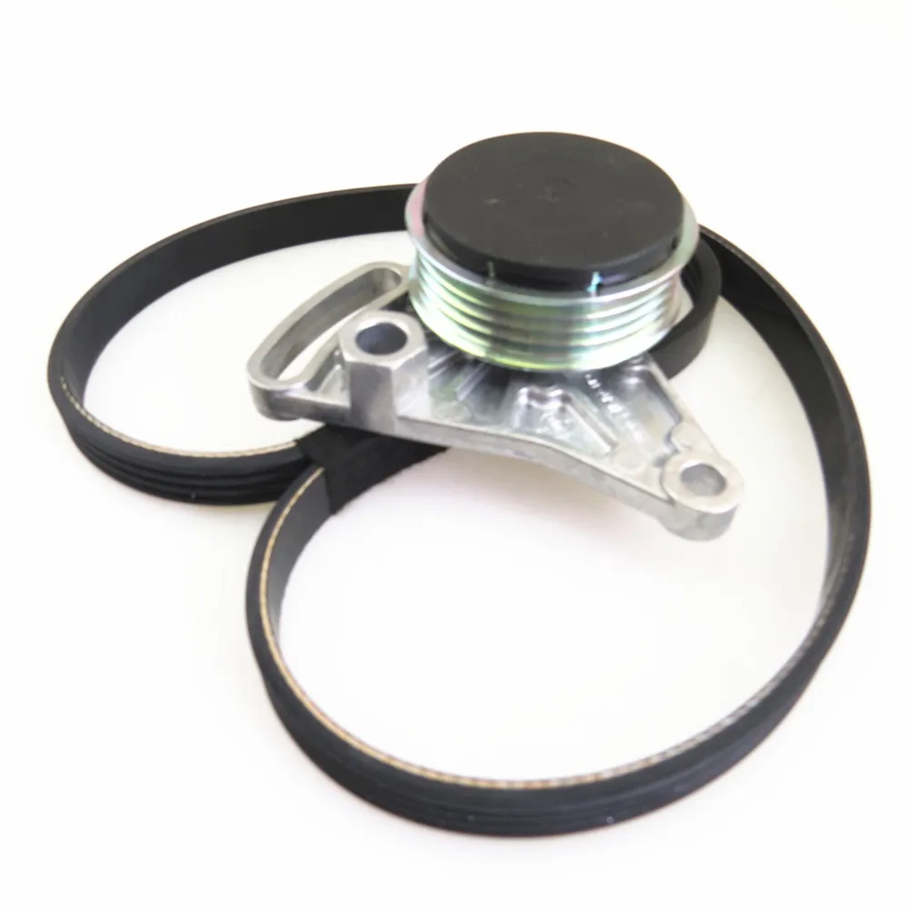 058260511 4PK855 Air Conditioning Compressor Drive Tensioner Idler Power Pump Belt for VW Passat B5 Audi A4 A6 1.6 1.8T