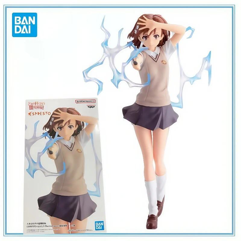 

BANDAI in Stock Genuine BANPRESTO Misaka Mikoto ESPRESTO LEVEL5 Electromaster Collection Series Model Cartoon Character