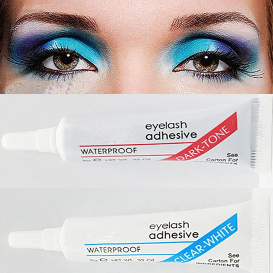 Hohe Qualität 9g Gefälschte Falsche Wimpern Augenpflege Make-Up Kleber Klebstoffe Kosmetische Rimel Colossal Mascara Werkzeuge Zubehör