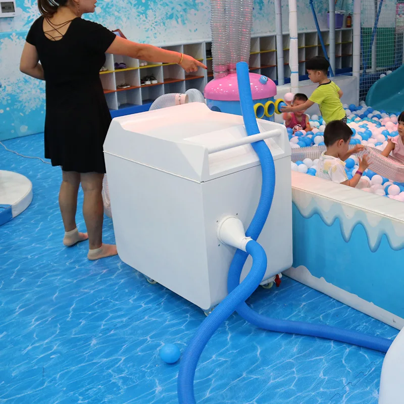 آلة تنظيف الكرات التجارية المتكاملة، آلة تنظيف كرات بوبو الصغيرة، آلة تنظيف حوض السباحة